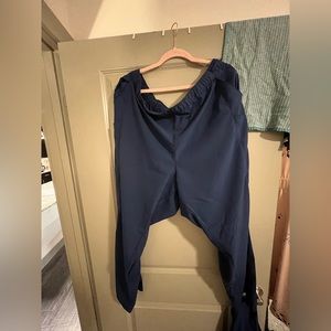 Wonderwink bottoms, navy. 3X petite